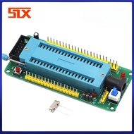 51 Microcontroller Minimum System Development Board STC89C52 AT89S52 40P Locking Seat Module