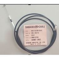 MITSUBISHI LANCER ITLOG HOOD CABLE FOR 1993-1996 SBK EB-0572/MN819740