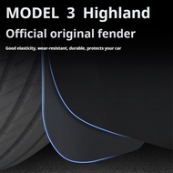 For Model 3 Highland Special Wheel Fenders Car Tire TPE Modification Parts Front and rear wheel fend