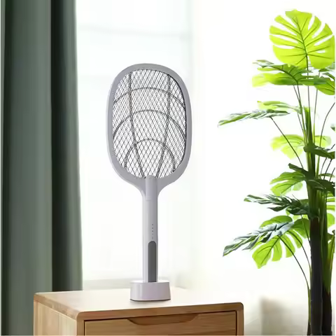 USB Rechargeable Electric Mosquito Swatter Portable Handheld Mini Electric Fly Mosquito Killer