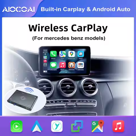 New Wireless carplay interface box for Mercedes BENZ Ntg4.5 ntg5 Android auto Module Airplay Mirrorl