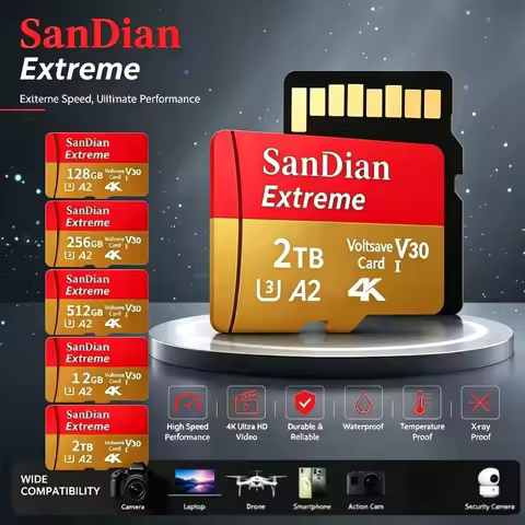 2026 New Original 1TB 2TB Micro TF/SD 128GB 256GB Card Memory Card Mini Memory Card Class10 For Came