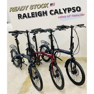 🔥READY STOCK🔥20" 20Inch Folding Bike / basikal Lipat - RALEIGH CALYPSO / Raleigh Calypso 7Speed / Calypso 20"