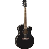 HITAM Yamaha Electric Acoustic Guitar CPX 600/ CPX600 -Black +Softcase &amp;2 Pick