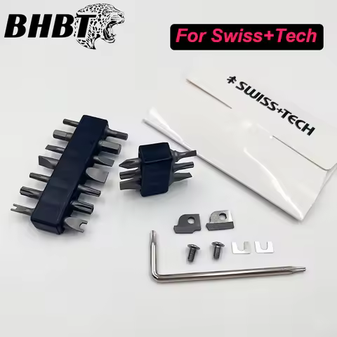 3PCS/7PCS Double-Headed Screwdriver Bits Replaceable Accessories for Swiss Tech 11 in 1 Multitool Pl