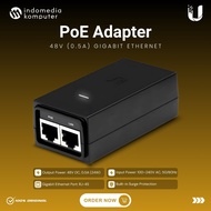UBIQUITI Adapter POE 48V 0.5A GIGABIT UBUQUITI POE 48V 0.5A GIGABIT UBUQUITI Adapter POE 48V 0.5A GI