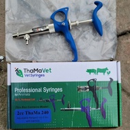 Automatic syringe (automatic syringe - good quality) 1ml and 2ml with replacement tube for pet care