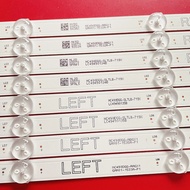 Set 8Pcs 49inch Backlight for LG 49UN7350PPD Plug and Play NC490DGG NC490DUE-AAFX1-41CA 0938D-P149UK