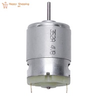 RS380 DC 1.5-18V 30000RPM Micro Motor 38x28mm for RC Model Toys DIY, Silver