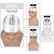 Durag And Wave Cap for Men Waves, Satin Doo Rag