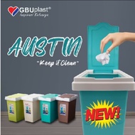 GBU Plast Dustbin AUSTIN 9500 ML Trash Can/ AUSTIN GBU DB-001