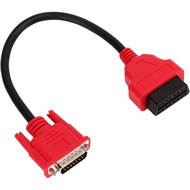 OBD2 to OBD1 Cable Adapter EAA0355L93A, 0.09kg, Red, 26-Pin, SAE J1962 to SAE J1978, Diagnostic Scan
