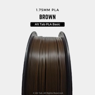 (Local Stock) Basic Brown PLA Filament 1.75mm 1kg for 3D Printer/Printing Alt Tab BAMBU AMS CREALITY