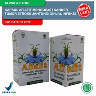 Afiafit 100 Kapsul 50 Kapsul Obat Herbal Kanker Tumor Stroke Jantung