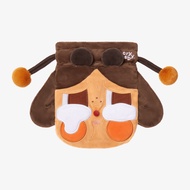 CRYBABY Crying Again Series-Storage Bag(Love Makes Us Cry) ของแท้ พร้อมส่ง ( สีน้ำตาล )