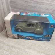 Maisto scale 1/43 1982 citron 2cv