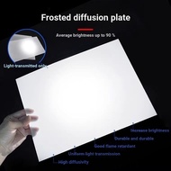 Pp Diffuser White Matte Sheet pp Plastic Sheet Shading Anti-Glare pp Diffuser Temperature Resistant 