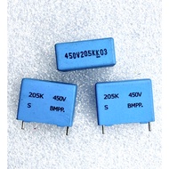 (30pcs)AC Power Filter Capacitor 450V 500v 474K 824K P=15mm