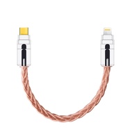 YYTCG | อะแดปเตอร์ OTG Lightning เป็น Type-C หัวคู่ พร้อม DAC สายแปลงสัญญาณเสียง Hi-Fi