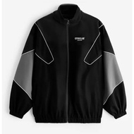 ÁO KHOÁC DÙ PHỐI 2 LỚP LOCAL BRAND DLOVE CLUB - ZIP JACKET PHỐI SS04 PHẢN QUANG