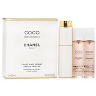 Chanel Coco Mademoiselle Putar & Semprot Eau De Parfum 3x20ml/0.7oz