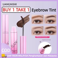 【BUY 1 TAKE 1】LIANGNISHI Velvet Matte Eyebrow Tint Black Brown Eyebrow Dying Cream