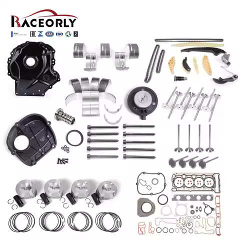 RACEORLY Engine Rebuild Kit +0.25mm/0.01" Pin23mm For VW Audi A4 2.0T EA888 Gen2