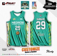 PERSONALIZE SURNAME & NUMBER  PREMIUM BASKETBALL JERSEY (QUEZON CITY)