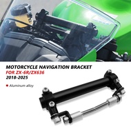 Motorcycle Phone Holder GPS Navigation Holder New Accessories For ZX-6R ZX6R ZX-636 ZX636 2018-2025 