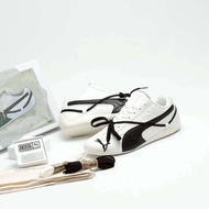 Sepatu Sneakers Puma Speedcat PRM x Rose  White Black