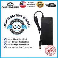 [12 Months Warranty] 29.4V 2A / 42V 1.5A 42V 2A Battery Charger For 24V 36V Electric Scooters DYU Fi