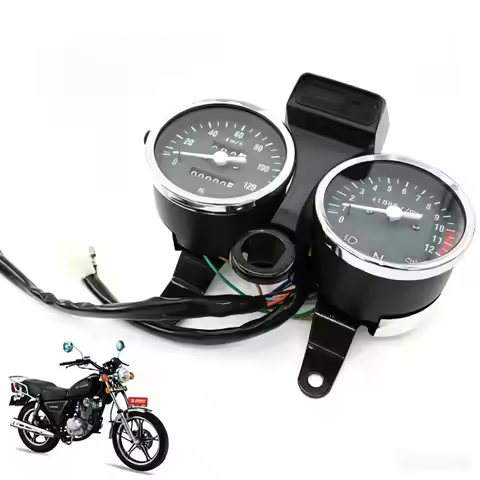 Motorcycle Speedometer Instrument Assembly For Suzuki GN125 GN 125 GN 125cc HJ125-8 GN125H