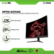MSI Optix G27CQ4 27" Curved Gaming Monitor WQHD/VA/165Hz/1ms 1ION