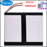 [Hizha] Nieuwe 7.6V 6000Mah Kuu K2 TS142แบตเตอรี่แล็ปท็อปแท็บเล็ตพีซี10 Pin 7ปลั๊ก Draad เครื่องมือฟ