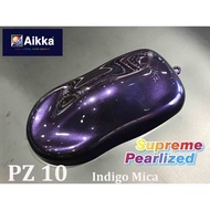 Aikka Supreme Pearlized PZ10 INDIGO MICA Cat Kereta Motor Cat Bancuh Siap/ 2K Car Paint DIY