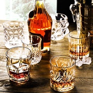 Whiskey Glass Glass Wine Glass Western Wine Glass Classical Glass Drinking Glass Whiskey Glass Bar W