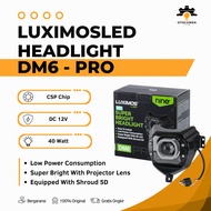 Honda CRF 40W H4 Shroud WRGB Headlight Waterproof Biled Projector Cutoff DM6 PRO - LUXIMOS