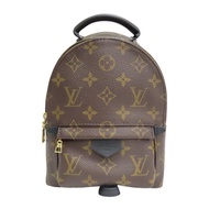 棕色 原花帆布 Palm Springs Mini 後背包【LOUIS VUITTON LV 路易威登】 M44873