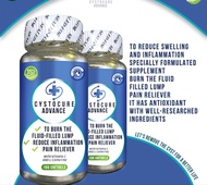 CYSTOCURE ADVANCE We Resist the Cyst with Vitamins C and L Carnitine "100softgel"