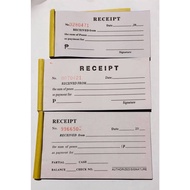 Temporary / acknowledgement Receipt Resibo carbonize 2 ply