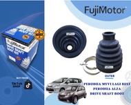 ORIGINAL FUJIMOTOR PERODUA MYVI LAGI BEST 1.5 ALZA DRIVE SHAFT BOOT CV BOOT COVER