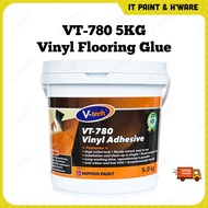 5KG VT-780 V-Tech Vinyl Adhesive Gam Lantai Vinyl Flooring Glue Gam Tikar Getah PVC Carpet PVC Floor