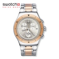 Swatch Irony Chrono SO BIGGAR YOS452G Gray Stainless Steel Strap Watch