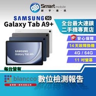 【創宇通訊│福利品】SAMSUNG Galaxy Tab A9+ 4+64GB 11吋 (5G) 橫向置中視訊鏡頭