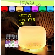USB portable 500ML Ultrasonic Humidifier Aroma Diffuser aromatherapy essential oil 7 LED Light