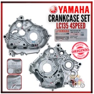 YAMAHA HONG LEONG LC135 4S AUTO 1S8 E5150-00 CRANKCASE CASING ENGINE KULIT ENJIN CRANK CASE  100% ORIGINAL HLY LC LC4S