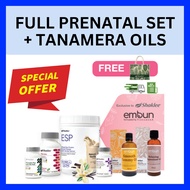 FREE BAG Full prenatal set shaklee mengandung berpantang ESP vitalize vitalea mutivitamin ostenutrix B complex with tanamera oils