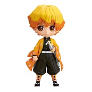 Anime 15cm Demon Slayer Figure Nezuko Tanjirou Zenitsu Inosuke Kyoujurou Giyuu Kawaii Qposket PVC Mo