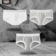 52025 Men Anti-slip Briefs 3-Pack Cotton Modal Sexy Men Underwear Breathable Comfortable Close-fit Briefs Eco-friendly Underwear