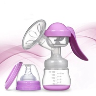 ZZOOI Breast Feeding Pump Lactation Milk Extractor Manual Silicone Breast Pump Baby Bottle Breastfeeding